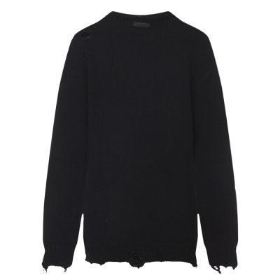 THE OVERSIZED PULLOVER IN CARVED WOOL